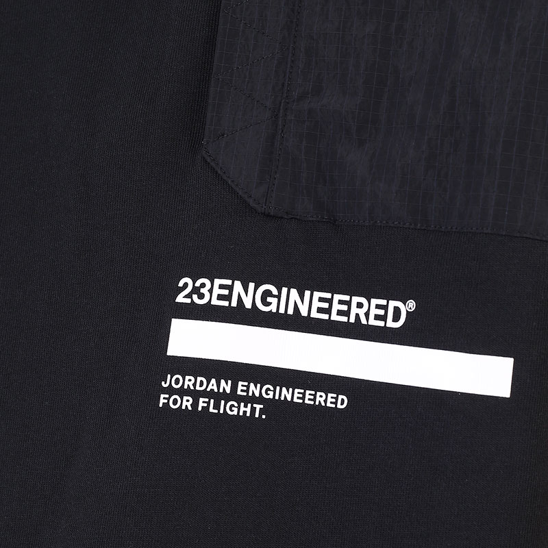 мужская черная футболка Jordan 23 Engineered Short-Sleeve Top DM3215-010 - цена, описание, фото 2